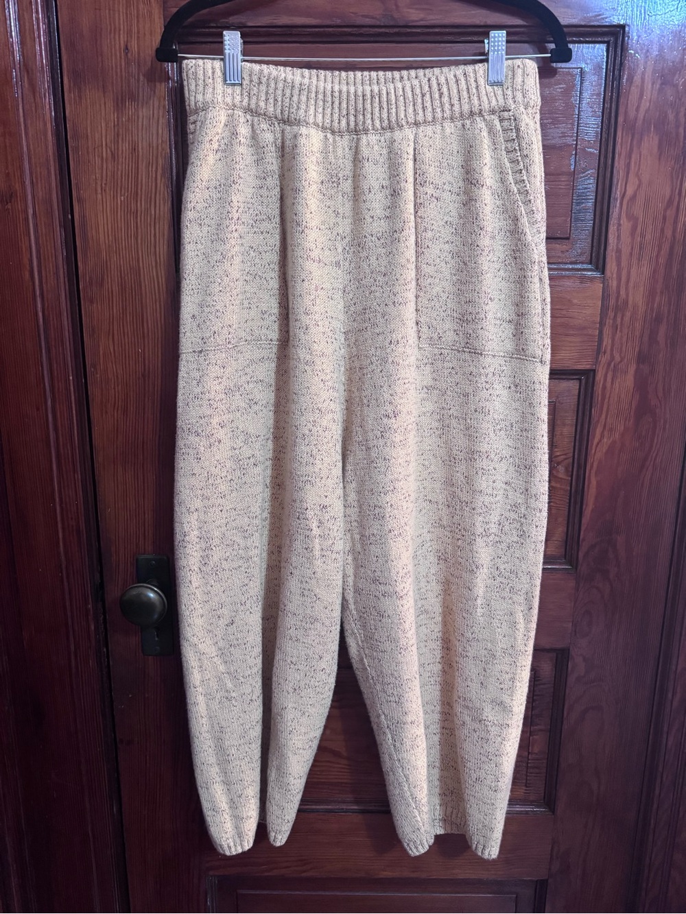 Free People FP Beach Freya Knit Barrel Pants – M goldenrod